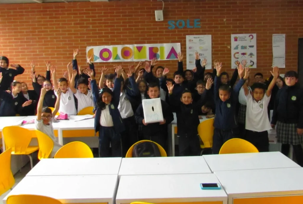 La Embajadora SOLE en el colegio IED La Felicidad, nos cuenta su experiencia